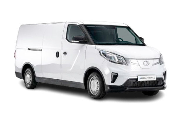 Vue latérale du fourgon MAXUS EDELIVER3 - 2024 – modèle utilitaire aménageable